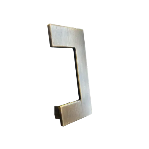 U-shaped plain pull handle 200mm