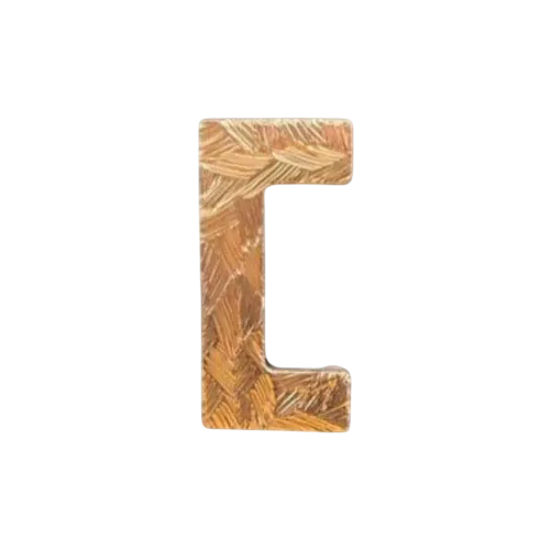 U-shaped VIRTUOSE pull handle 75mm