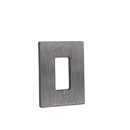 Bouton de meuble CD rectangle VIRTUOSE 60x40mm