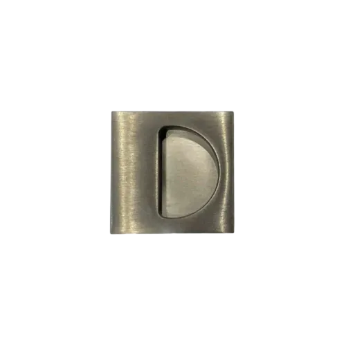 Square offset recessed handle 55x55mm