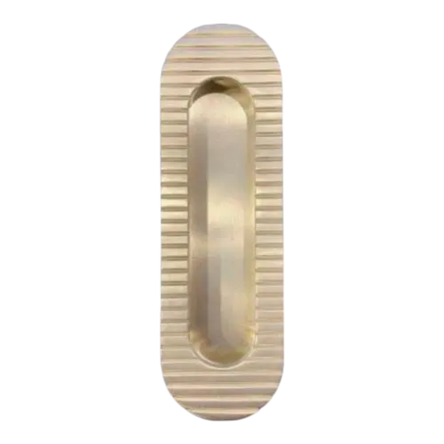 Oval recessed handle SYMPHONIE 160x50mm