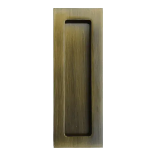 Poignée encastrée rectangle 140x50mm